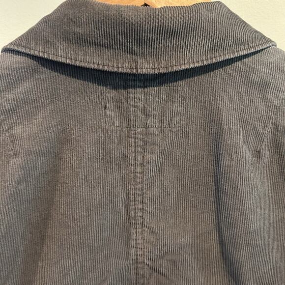 Banana Republic XL Charcoal Gray Corduroy Blazer Jacket - Picture 8 of 8